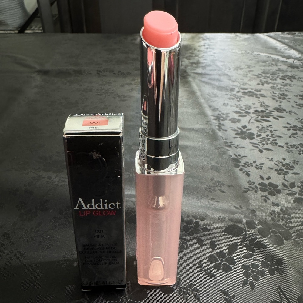 NIB Dior Addict Lip Glow Balm in Shade 001 Pink